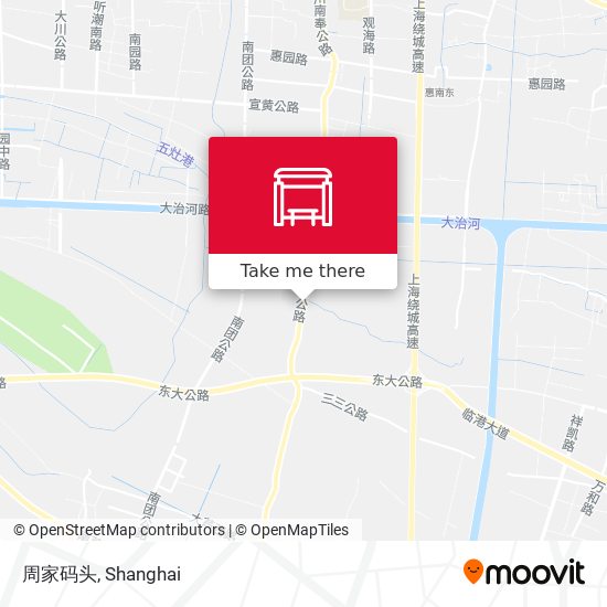 周家码头 map