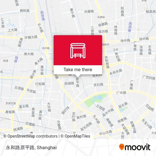 永和路原平路 map