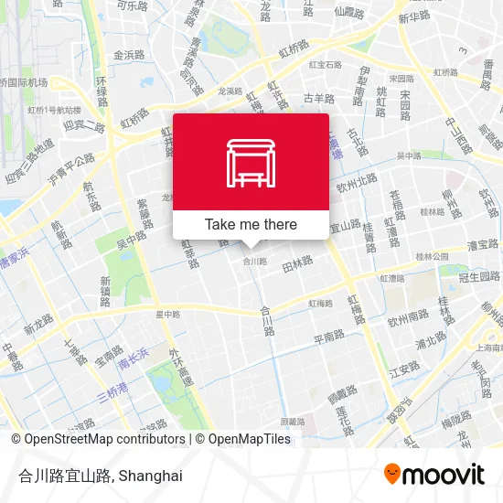 合川路宜山路 map