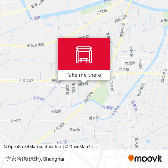 方家哈(新绿街) map