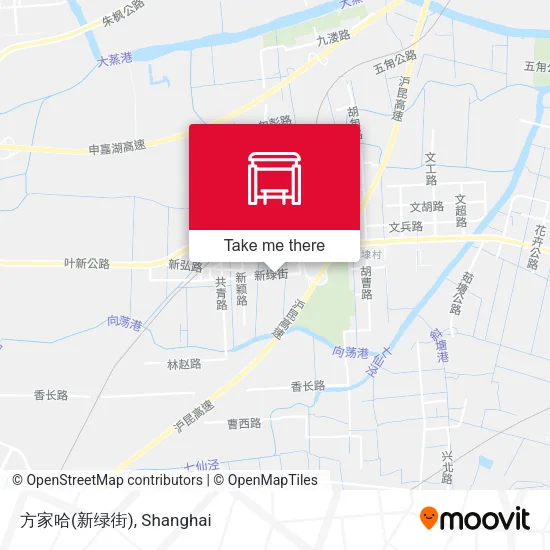 方家哈(新绿街) map