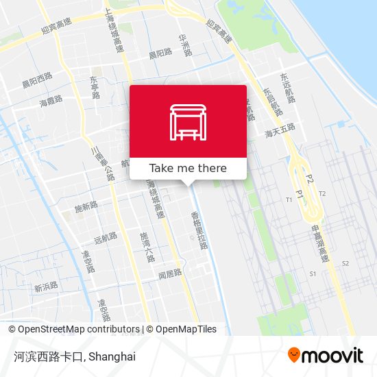 河滨西路卡口 map