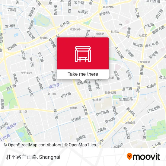 桂平路宜山路 map