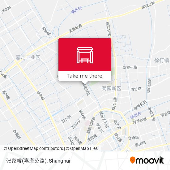 张家桥(嘉唐公路) map