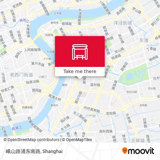 峨山路浦东南路 map