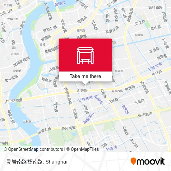 灵岩南路杨南路 map