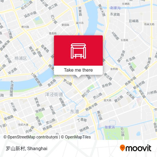 罗山新村 map