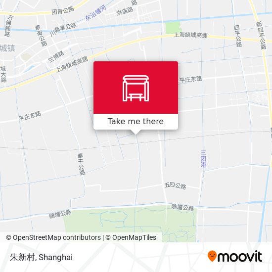 朱新村 map