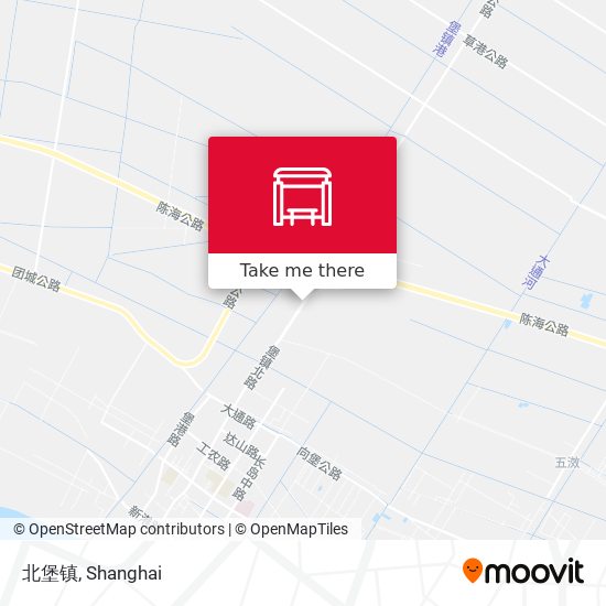 北堡镇 map