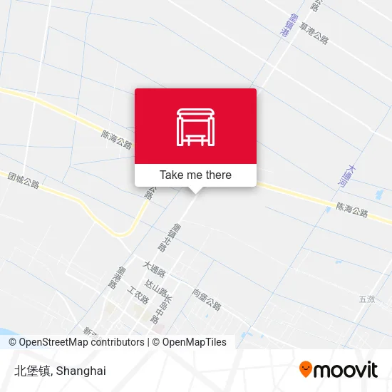 北堡镇 map