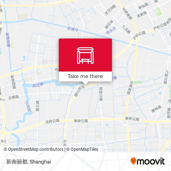 新南丽都 map