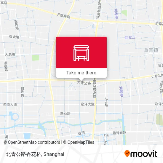 北青公路香花桥 map