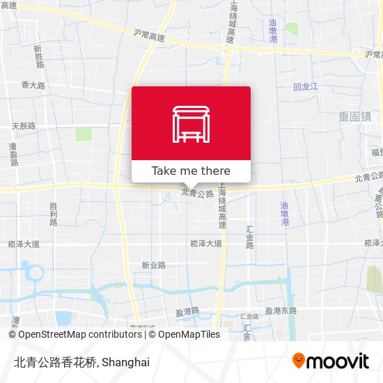北青公路香花桥 map