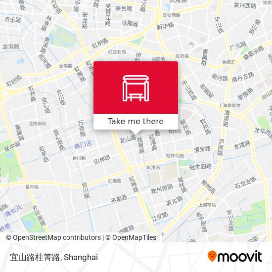宜山路桂箐路 map
