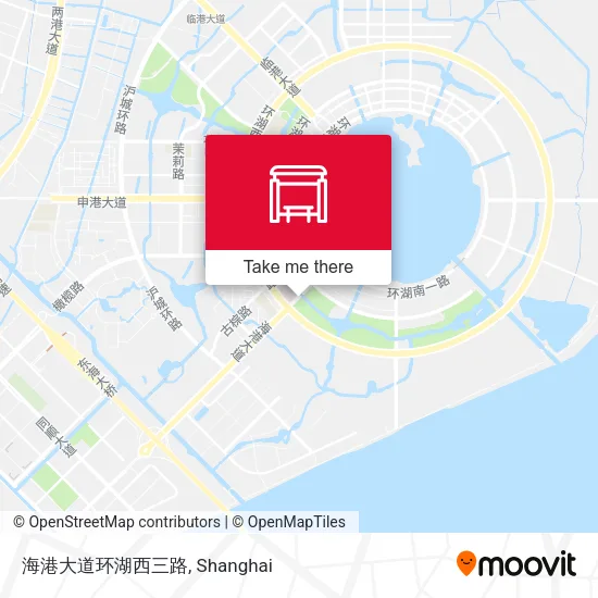 海港大道环湖西三路 map