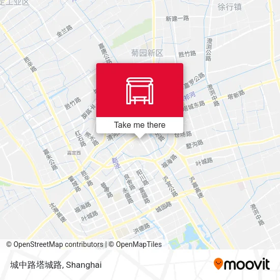 城中路塔城路 map