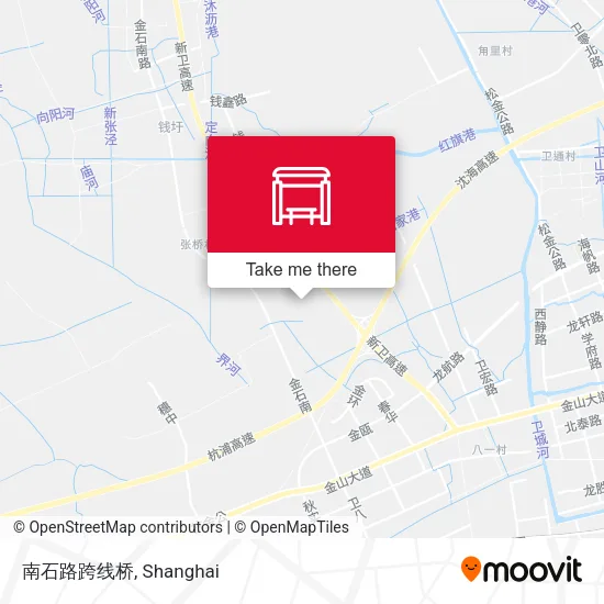 南石路跨线桥 map