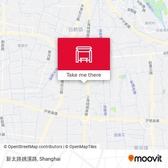 新太路姚溪路 map