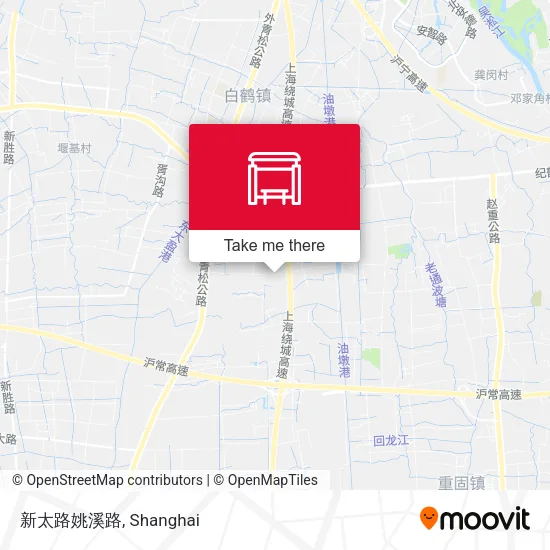新太路姚溪路 map