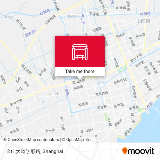金山大道学府路 map