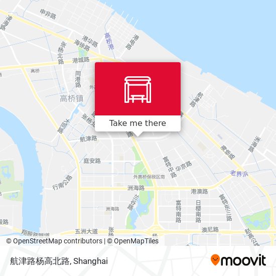 航津路杨高北路 map