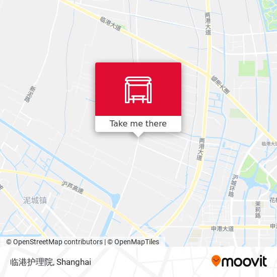 临港护理院 map