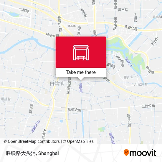 胜联路大头浦 map