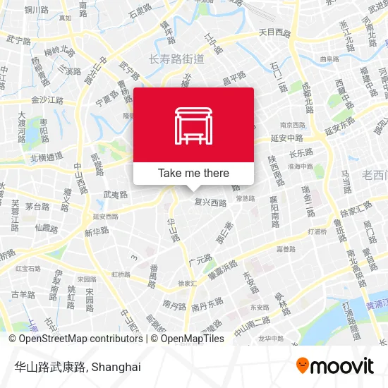 华山路武康路 map