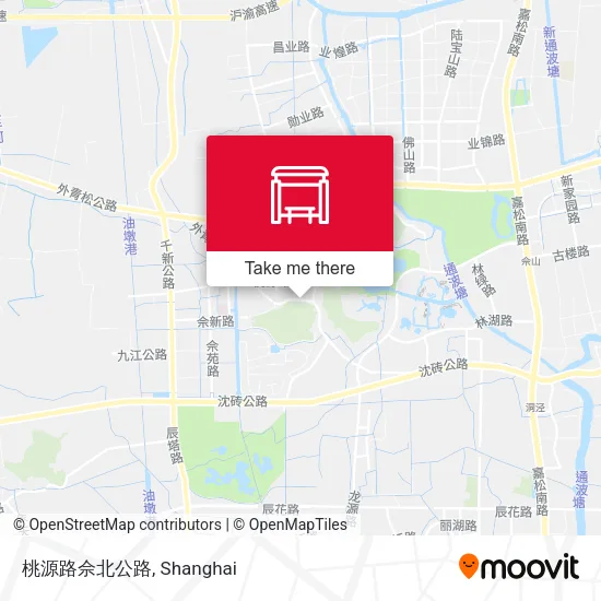桃源路佘北公路 map