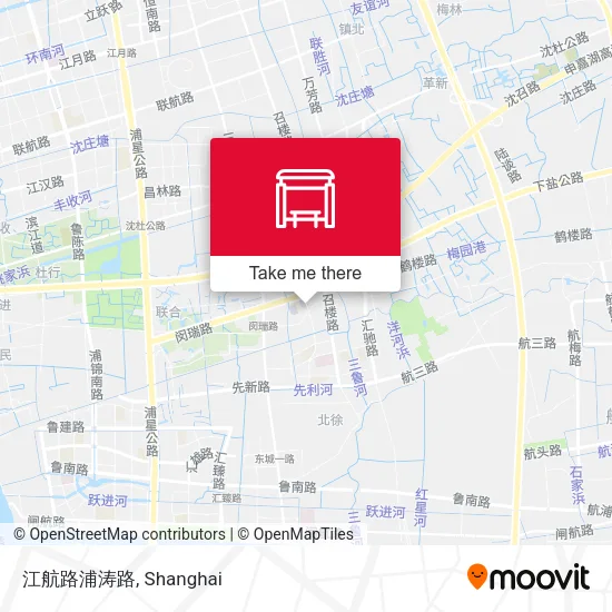 江航路浦涛路 map