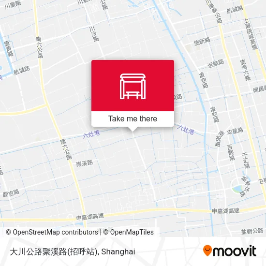 大川公路聚溪路(招呼站) map