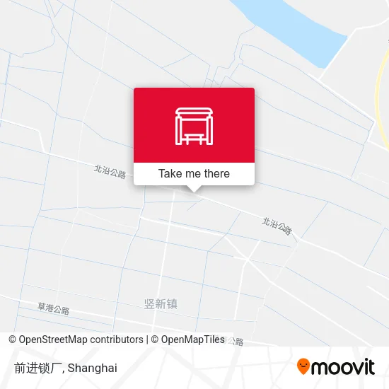 前进锁厂 map