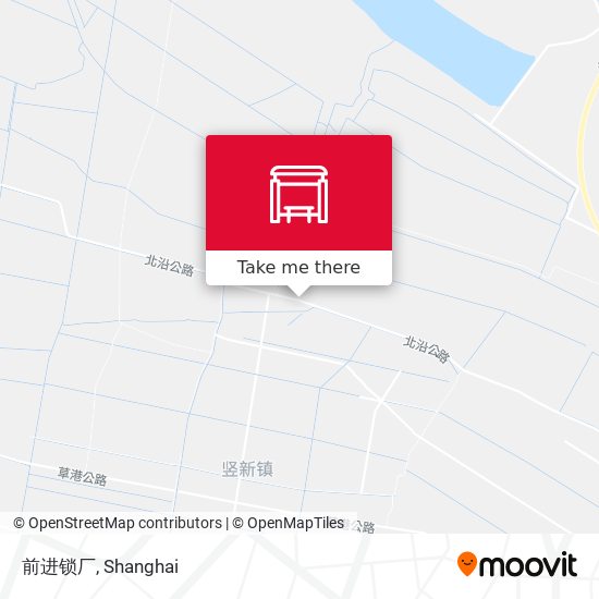 前进锁厂 map