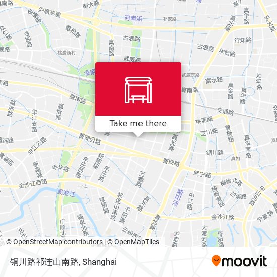 铜川路祁连山南路 map