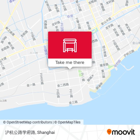 沪杭公路学府路 map
