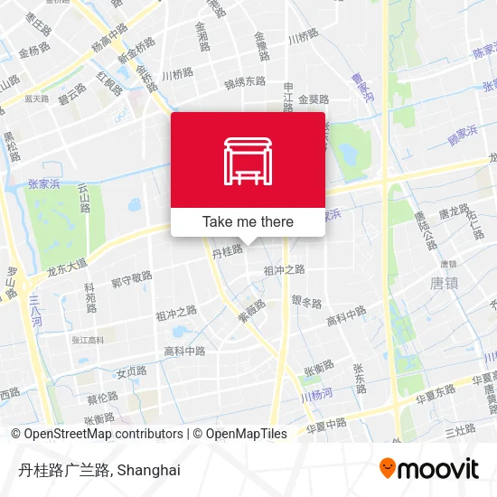 丹桂路广兰路 map