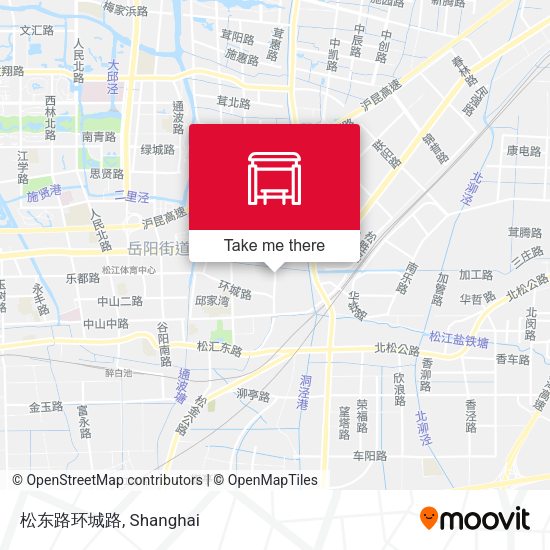 松东路环城路 map