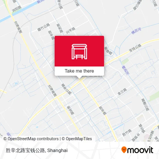 胜辛北路宝钱公路 map