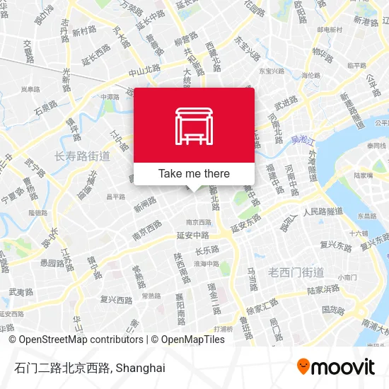 石门二路北京西路 map