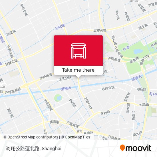 浏翔公路蕰北路 map