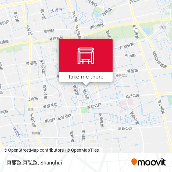 康丽路康弘路 map