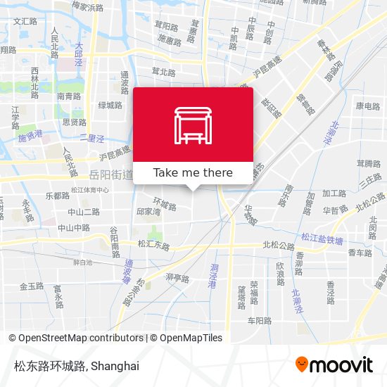 松东路环城路 map