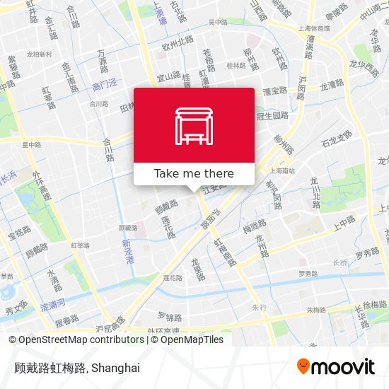 顾戴路虹梅路 map