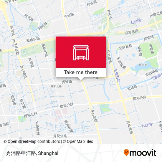 秀浦路申江路 map