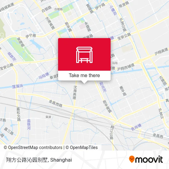翔方公路沁园别墅 map