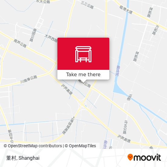 董村 map