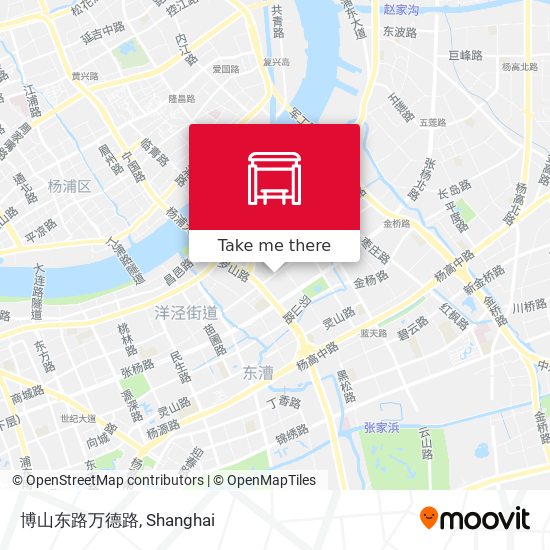 博山东路万德路 map