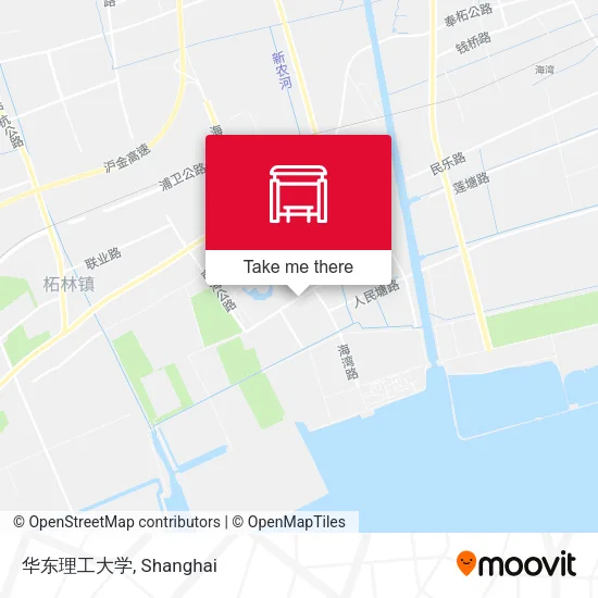 华东理工大学 map