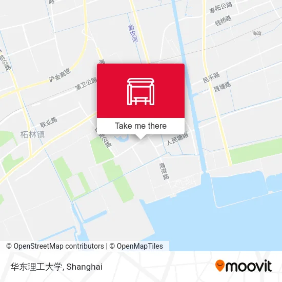 华东理工大学 map