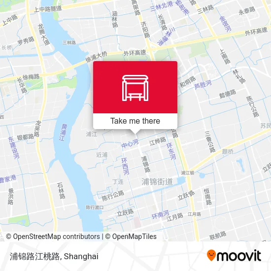 浦锦路江桃路 map